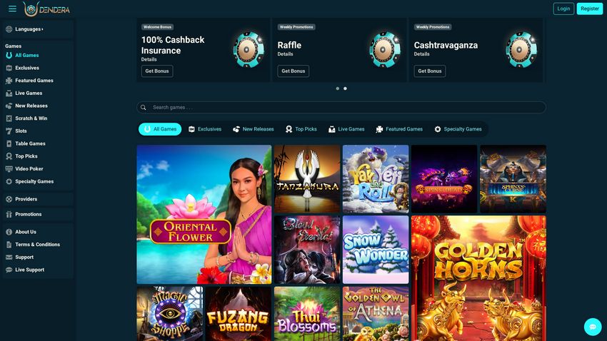 Testimonio de Dendera Casino